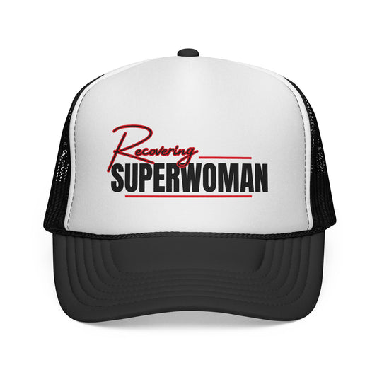 Recovering Superwoman Trucker Hat