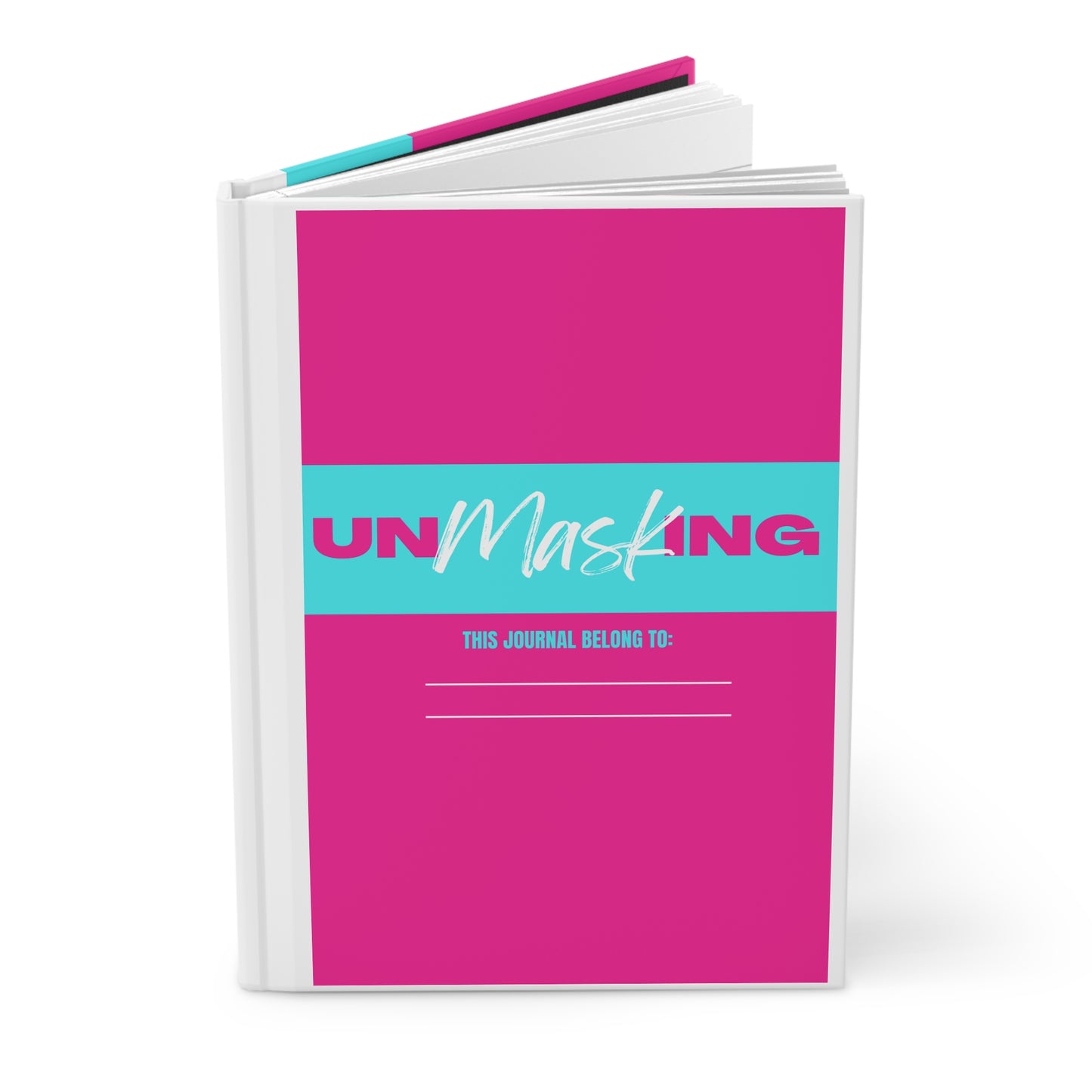 Unmasking Hardcover Journal —
