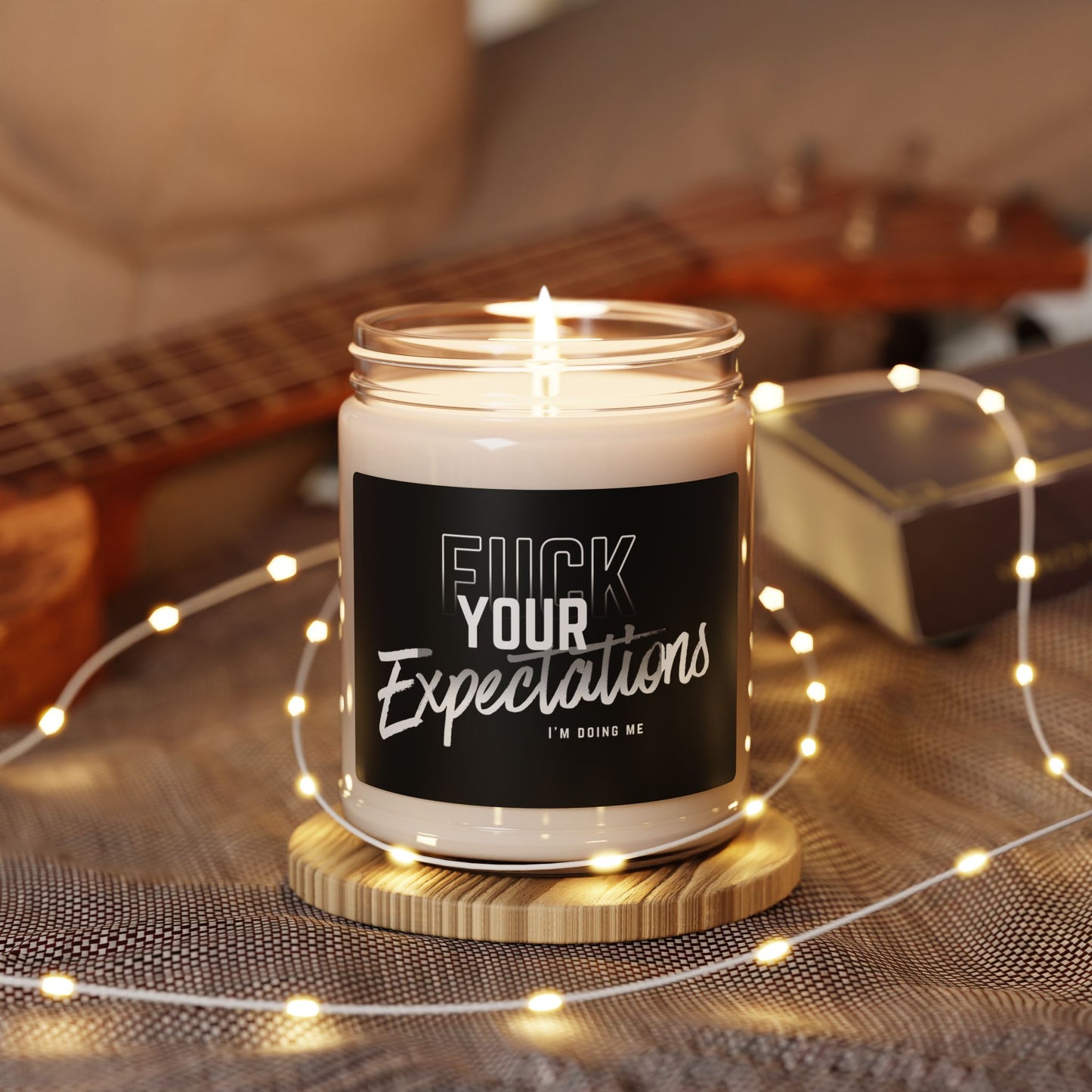 Bold Statement Scented Soy Candle