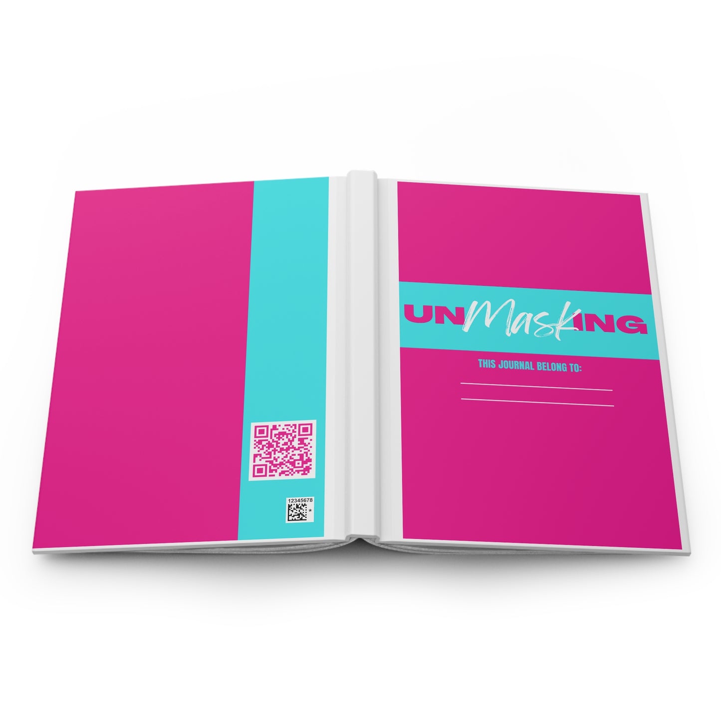 Unmasking Hardcover Journal —