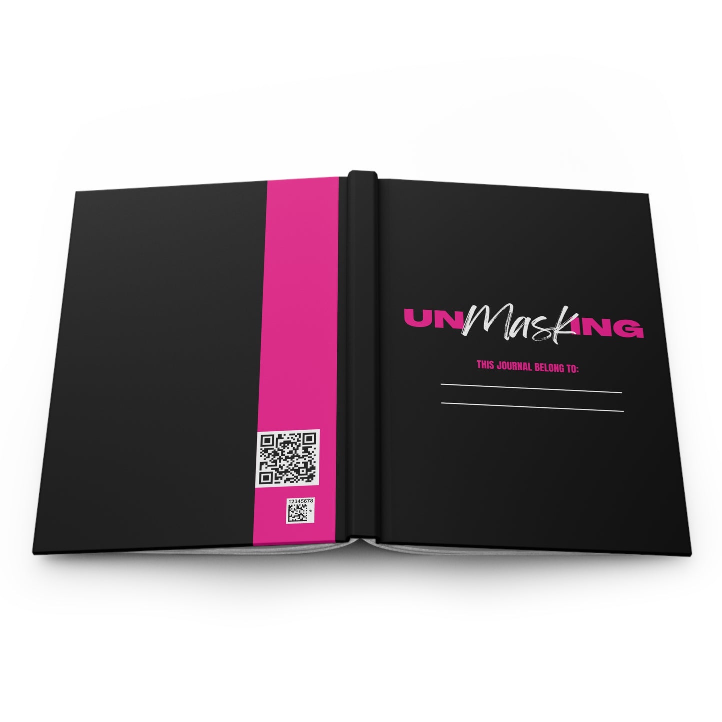 Unmasking Hardcover Journal
