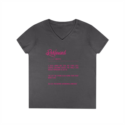 ReNewed Ladies' V-Neck T-Shirt